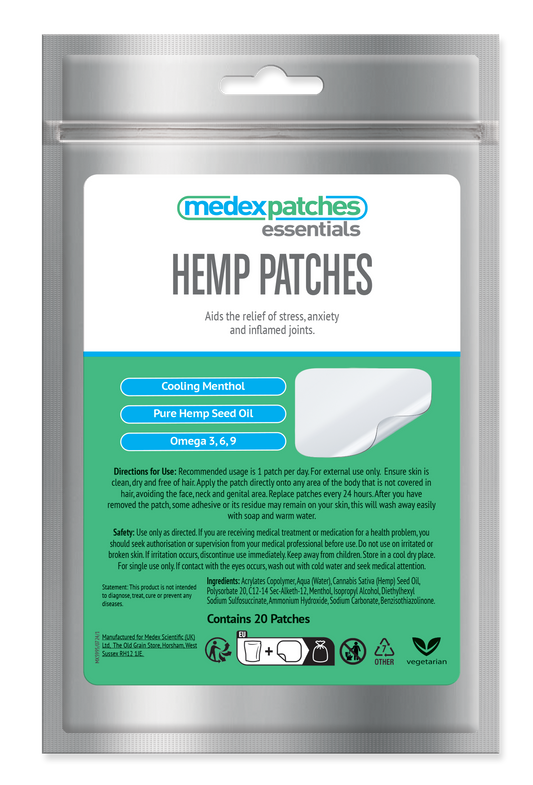 Medex Essentials Hemp Cosmetic Patches